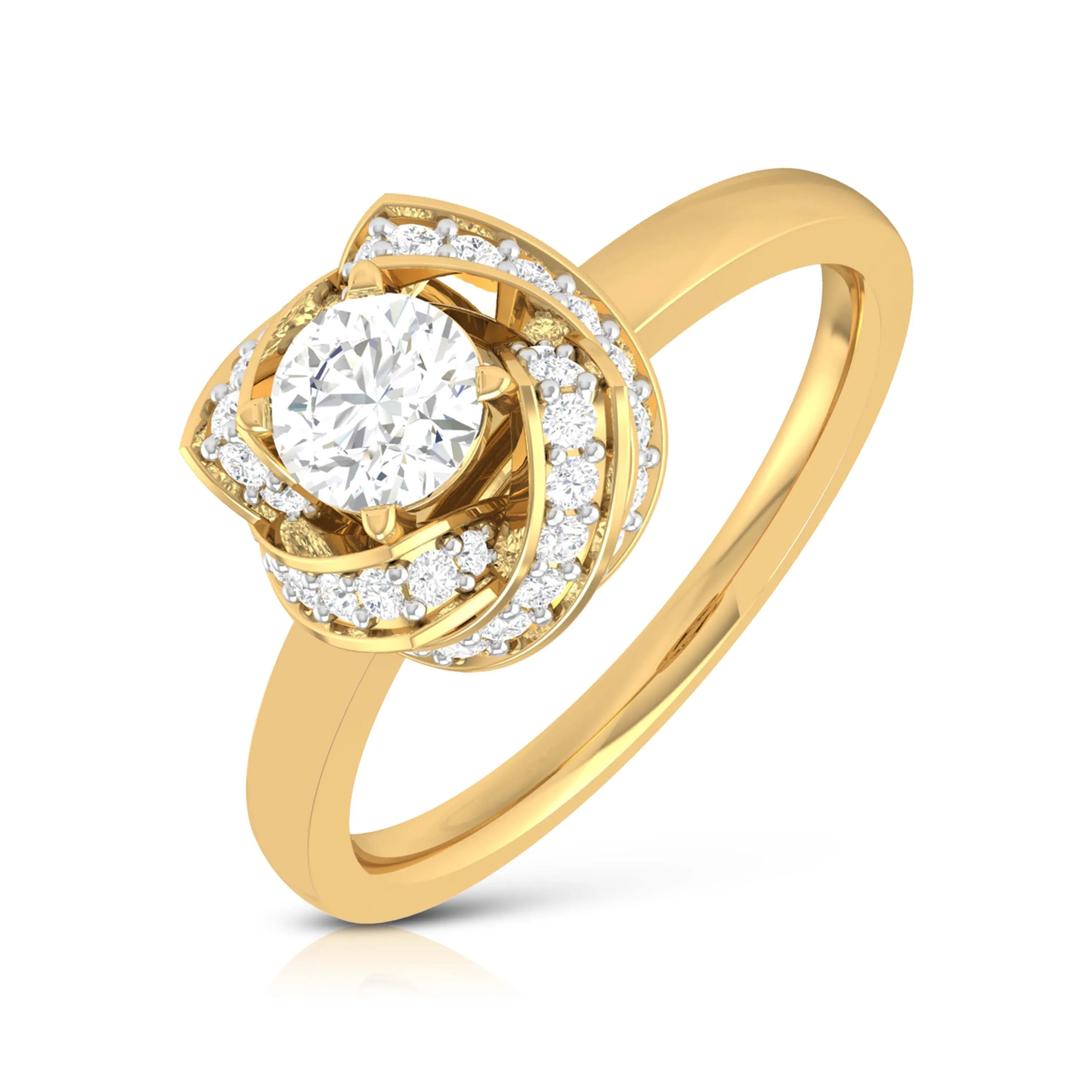 0.5 CT Glamour Scarlett Diamond Women Band