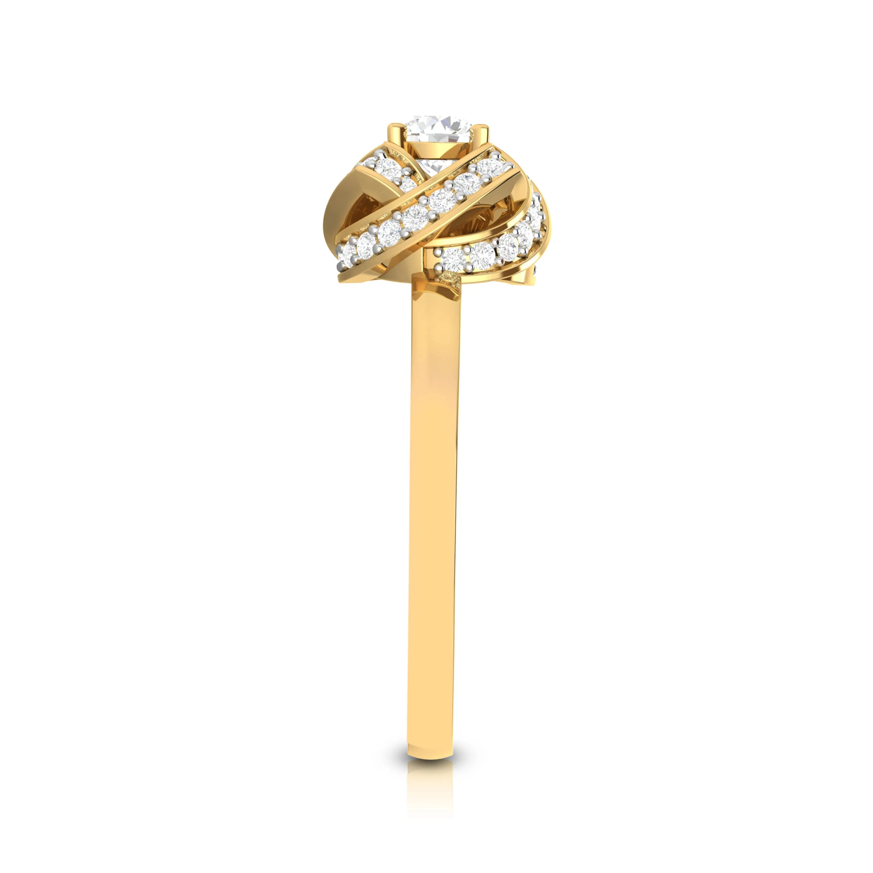 0.5 CT Glamour Scarlett Diamond Women Band