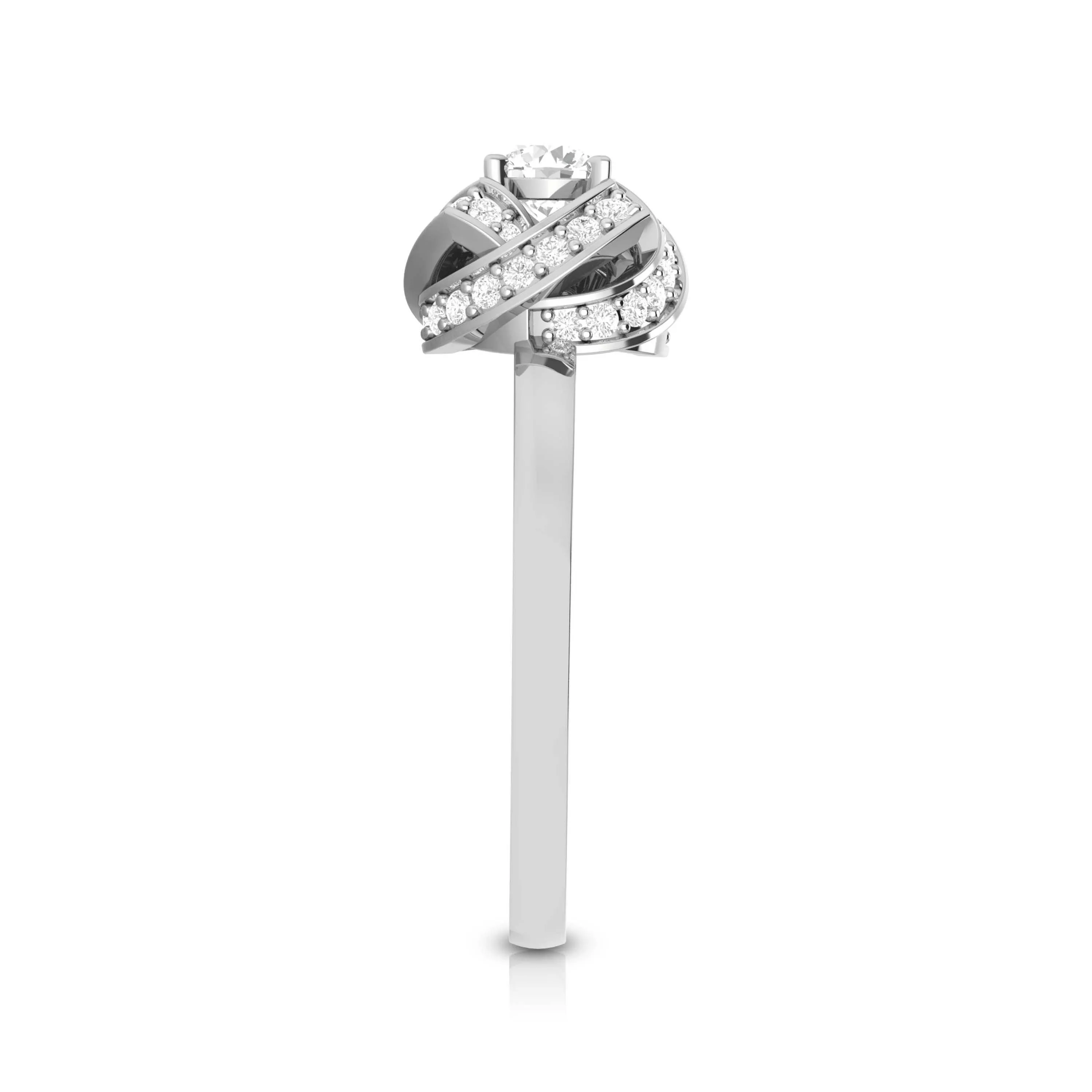0.5 CT Glamour Scarlett Diamond Women Band