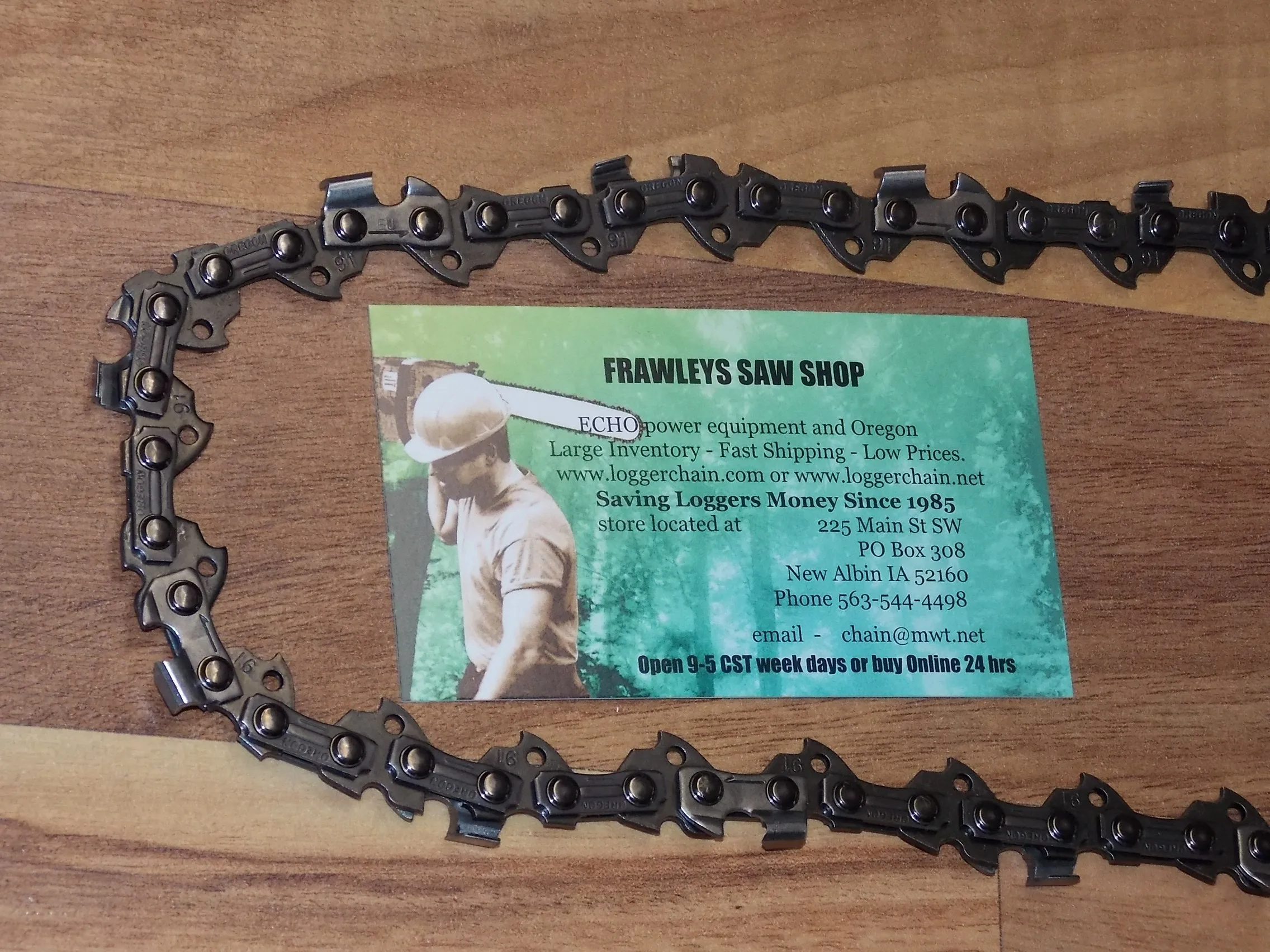 10" replacement saw chain for Troy-Bilt Model 20-volt TBCS57