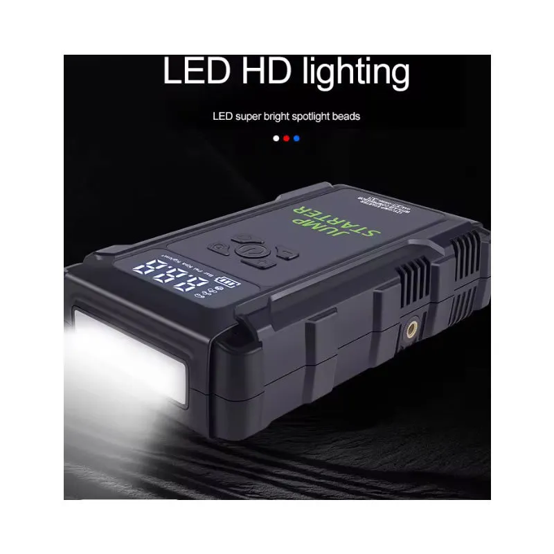 12V Car Jump Starter Withtire Inflator And Led Light K09