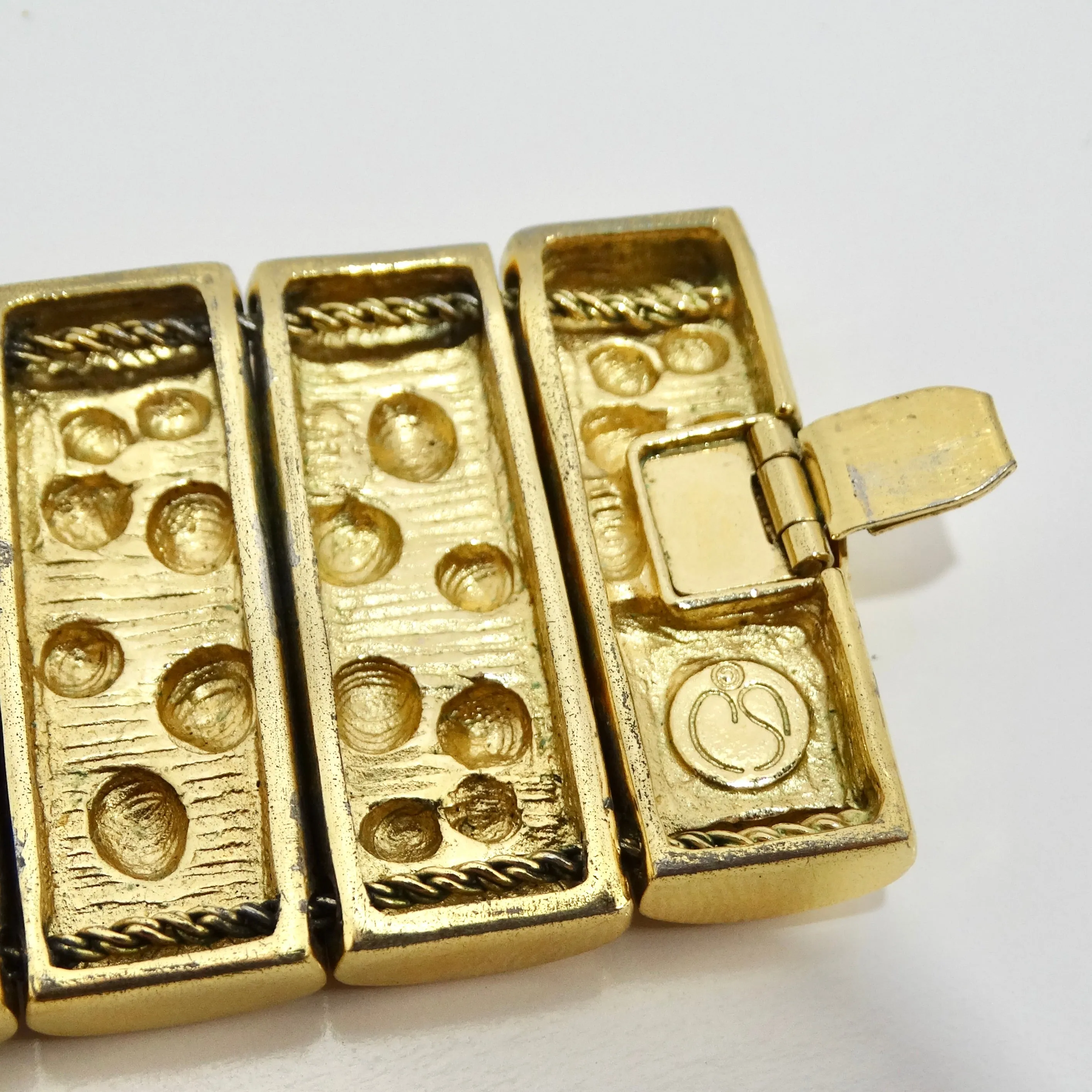 18K Gold Plated 1980s Bracelet