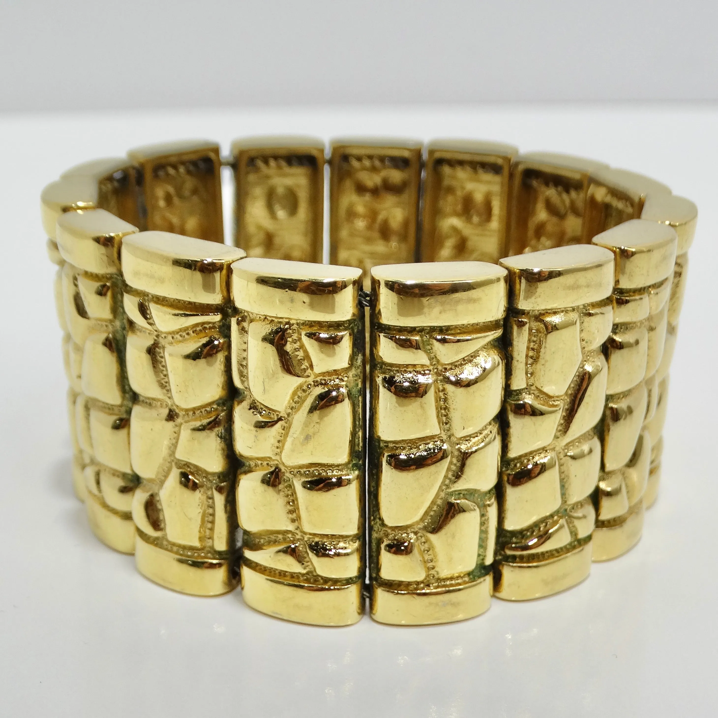 18K Gold Plated 1980s Bracelet