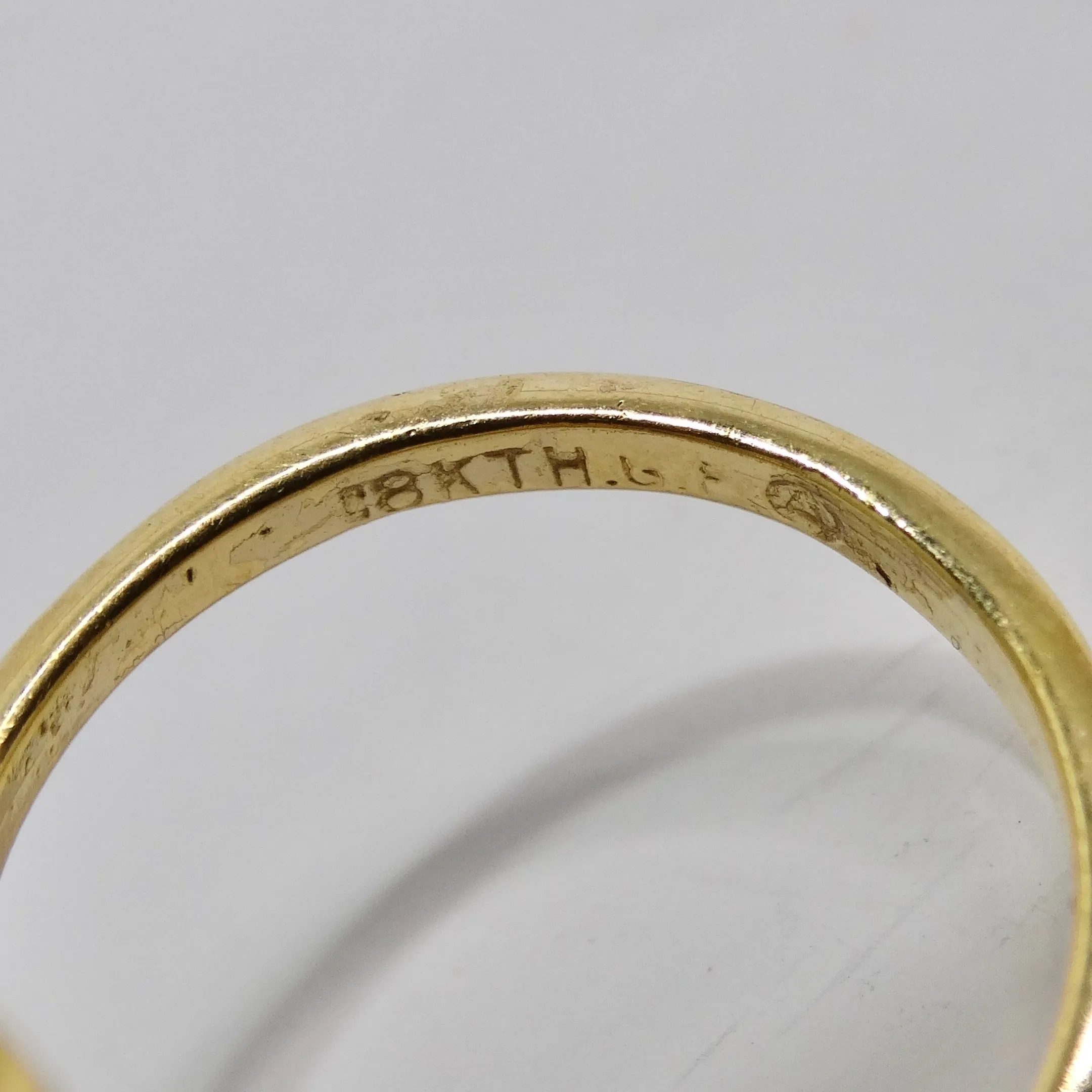 18K Gold Plated Crystal Bouquet Ring