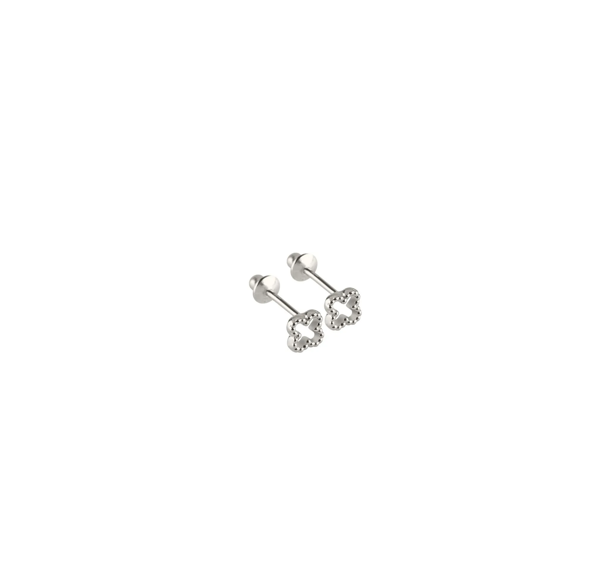 18k Mini Flower Studs