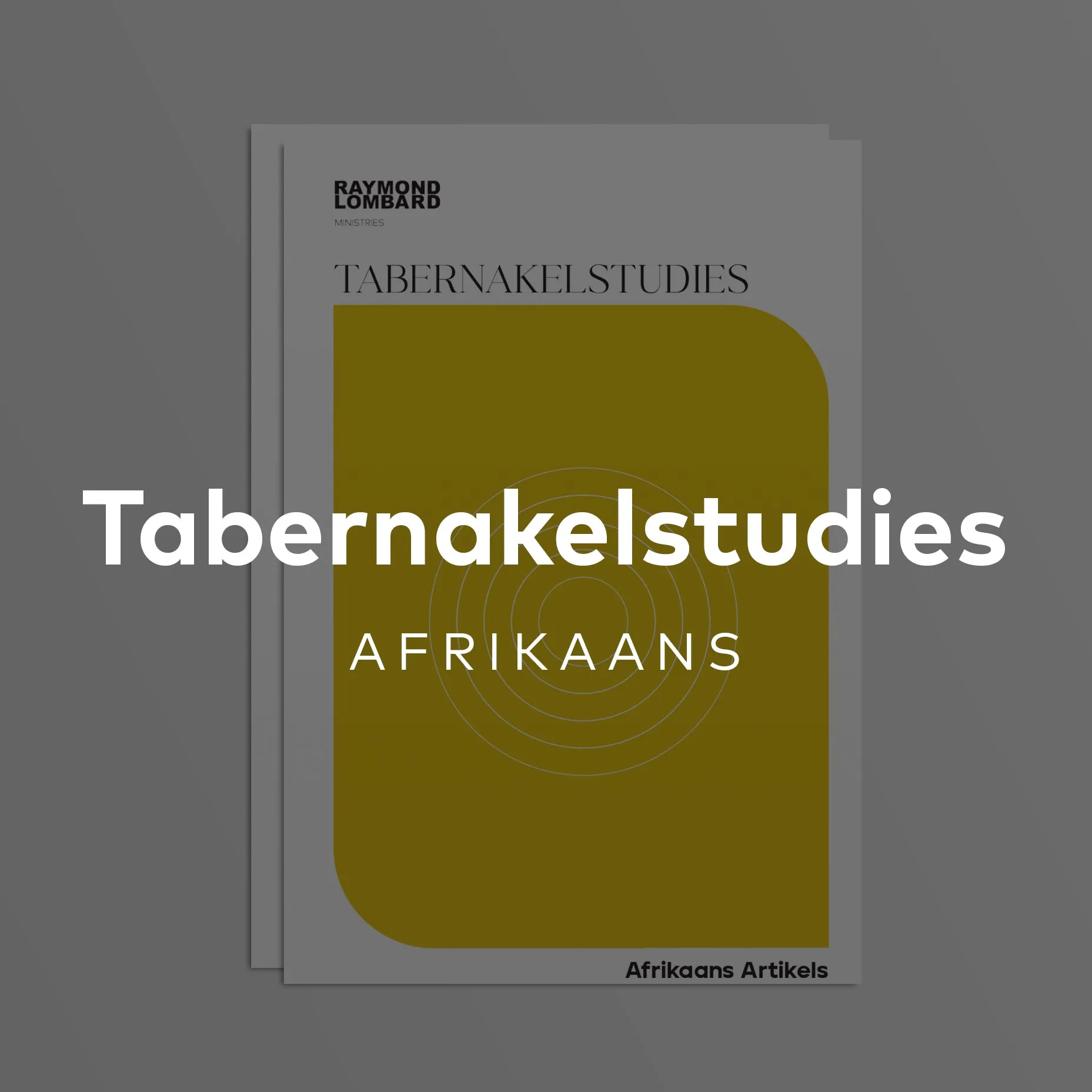 2. Die konstruksie van die Tabernakel