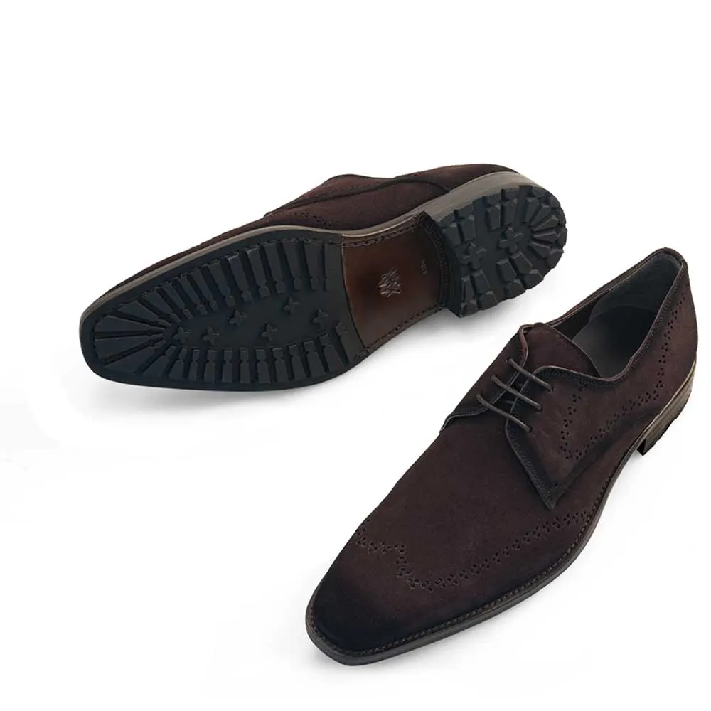 20977 Suede Vibram Derby