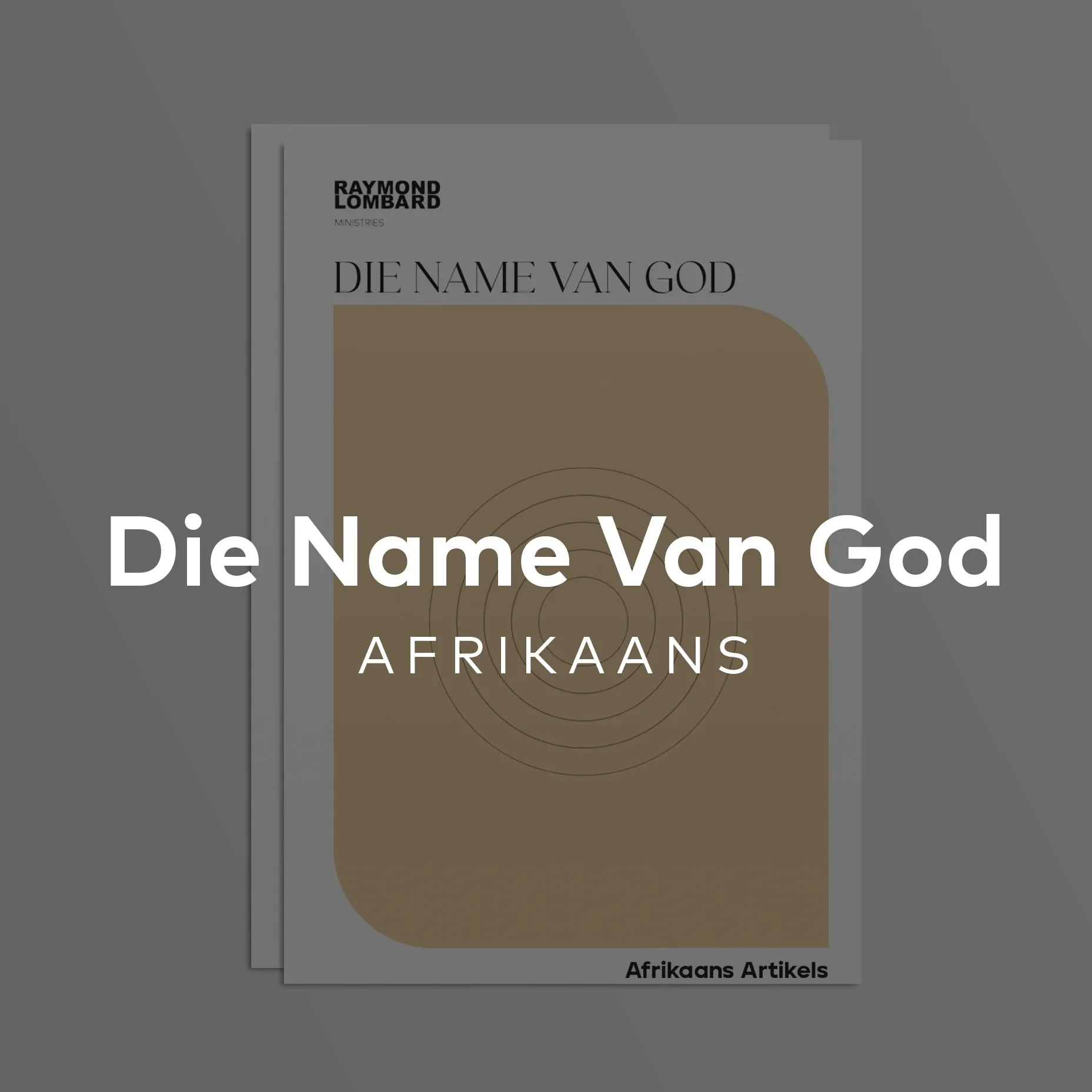 4. Die Name van Jesus Christus