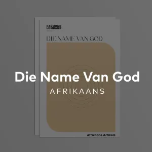 4. Die Name van Jesus Christus