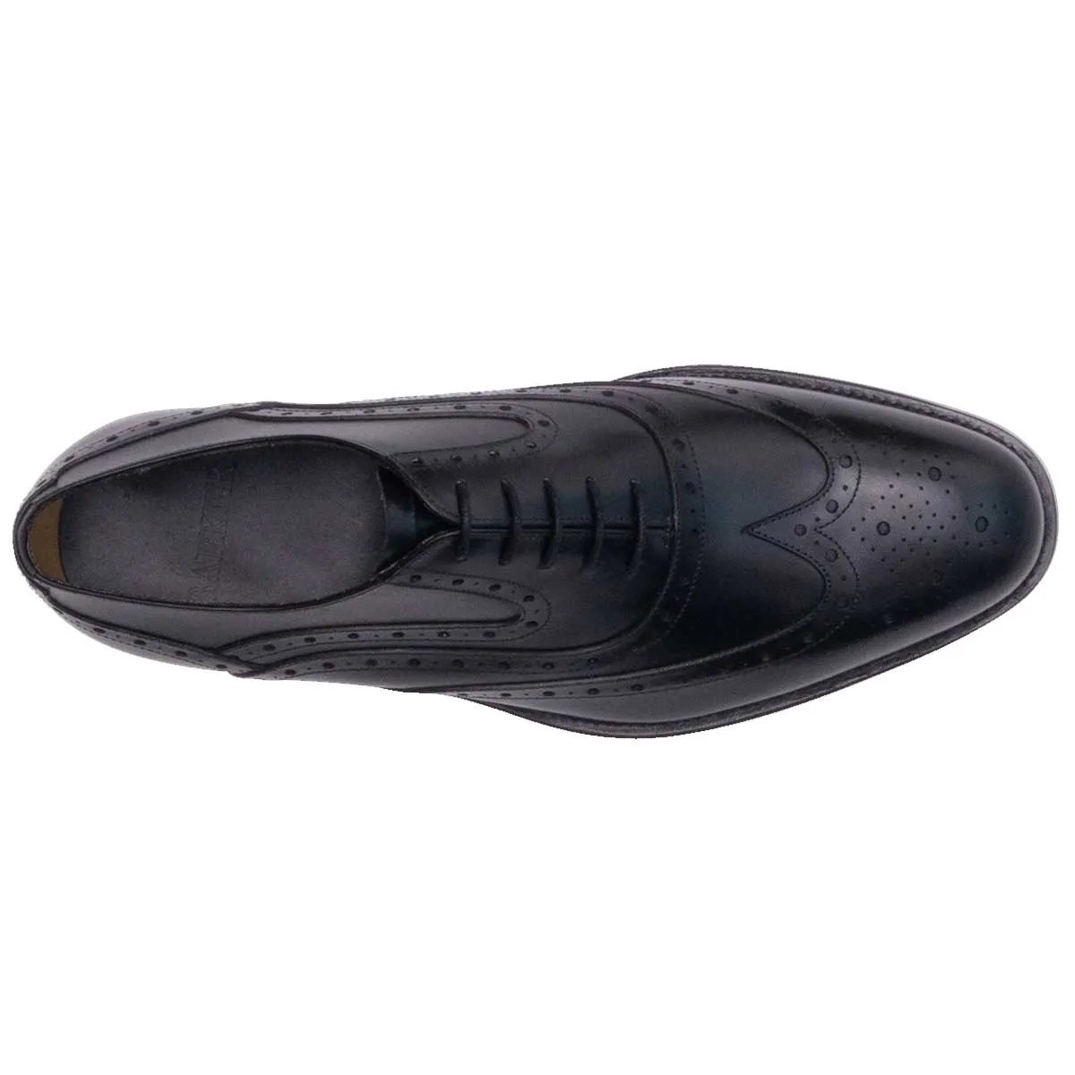 40% OFF BARKER Liffey Shoes - Mens Brogue - Black Calf UK 10.5