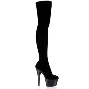 7" Stretch Platform Thigh Boot (ADORE-3002)