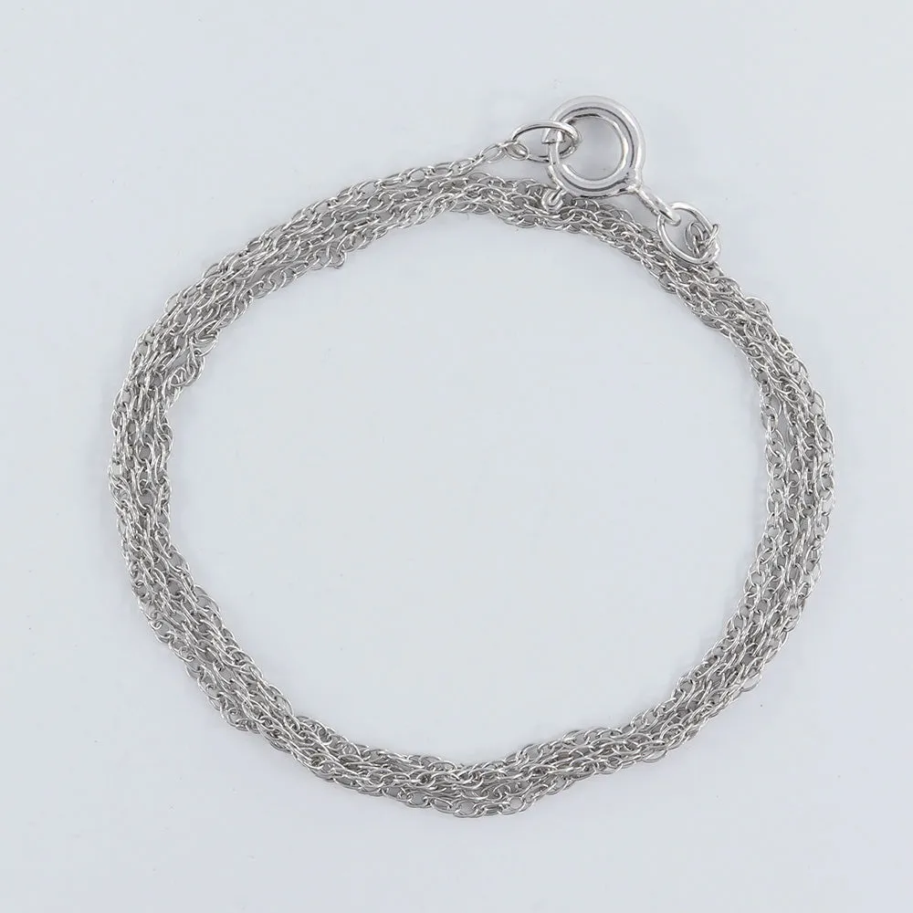 925 Sterling Silver Cable Chain Necklace