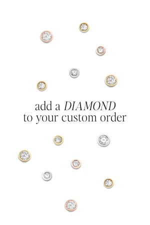 Add a Diamond to your Custom Necklace