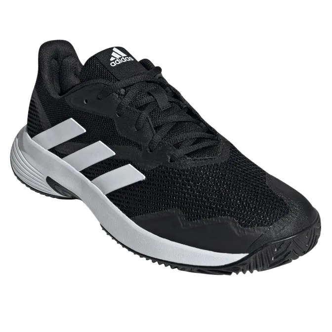 adidas CourtJam Control Men's Tennis Shoe (Core Black/Cloud White)