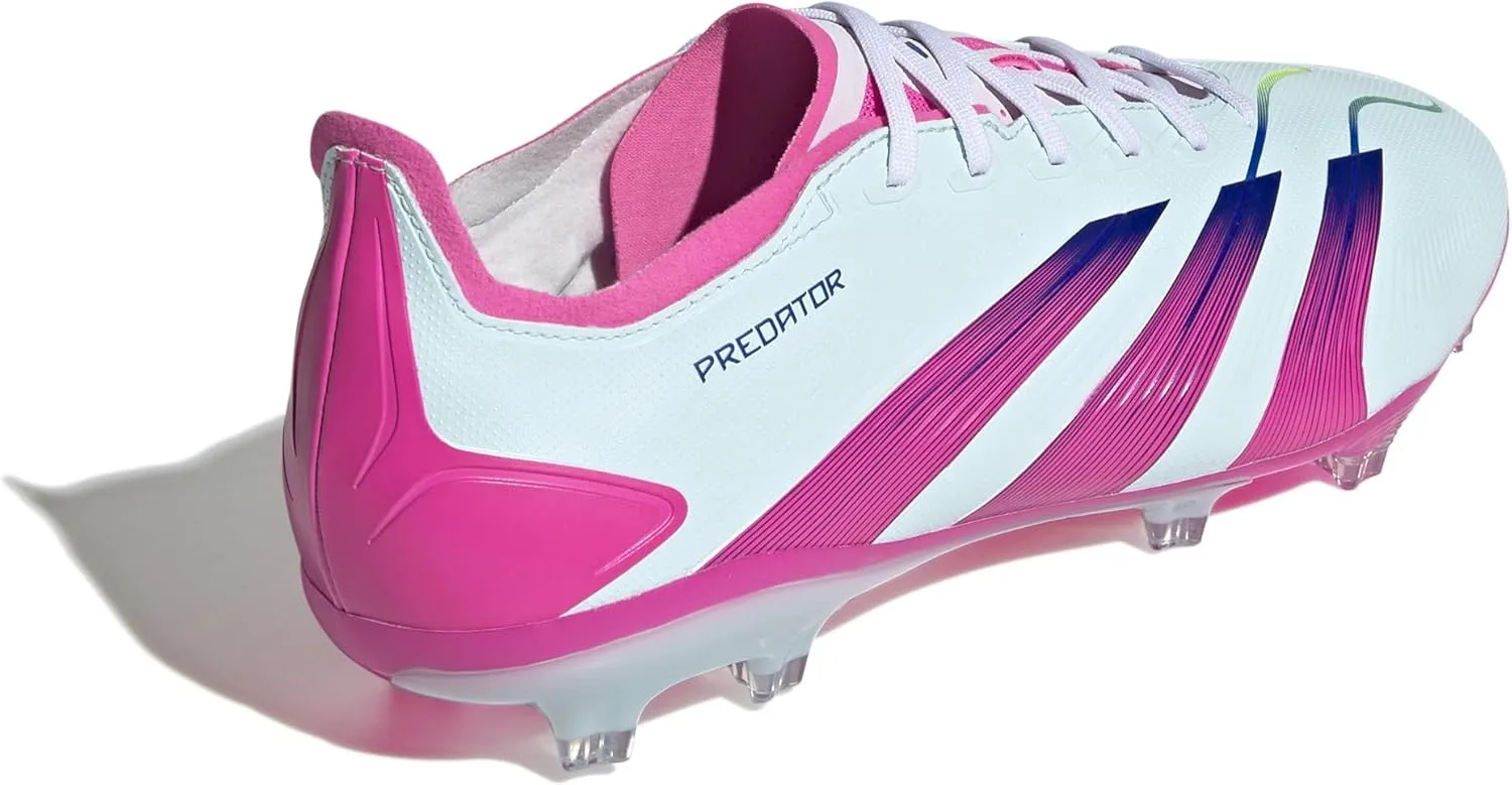adidas Predator League 99 Capsule Firm Ground Soccer Shoes - Limited Collection with Colorful Icon Football Graphics, Grippy Hybridfeel Upper, Controlplate 2.0 Outsole