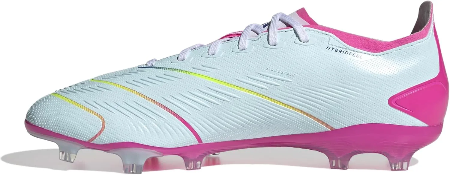 adidas Predator League 99 Capsule Firm Ground Soccer Shoes - Limited Collection with Colorful Icon Football Graphics, Grippy Hybridfeel Upper, Controlplate 2.0 Outsole