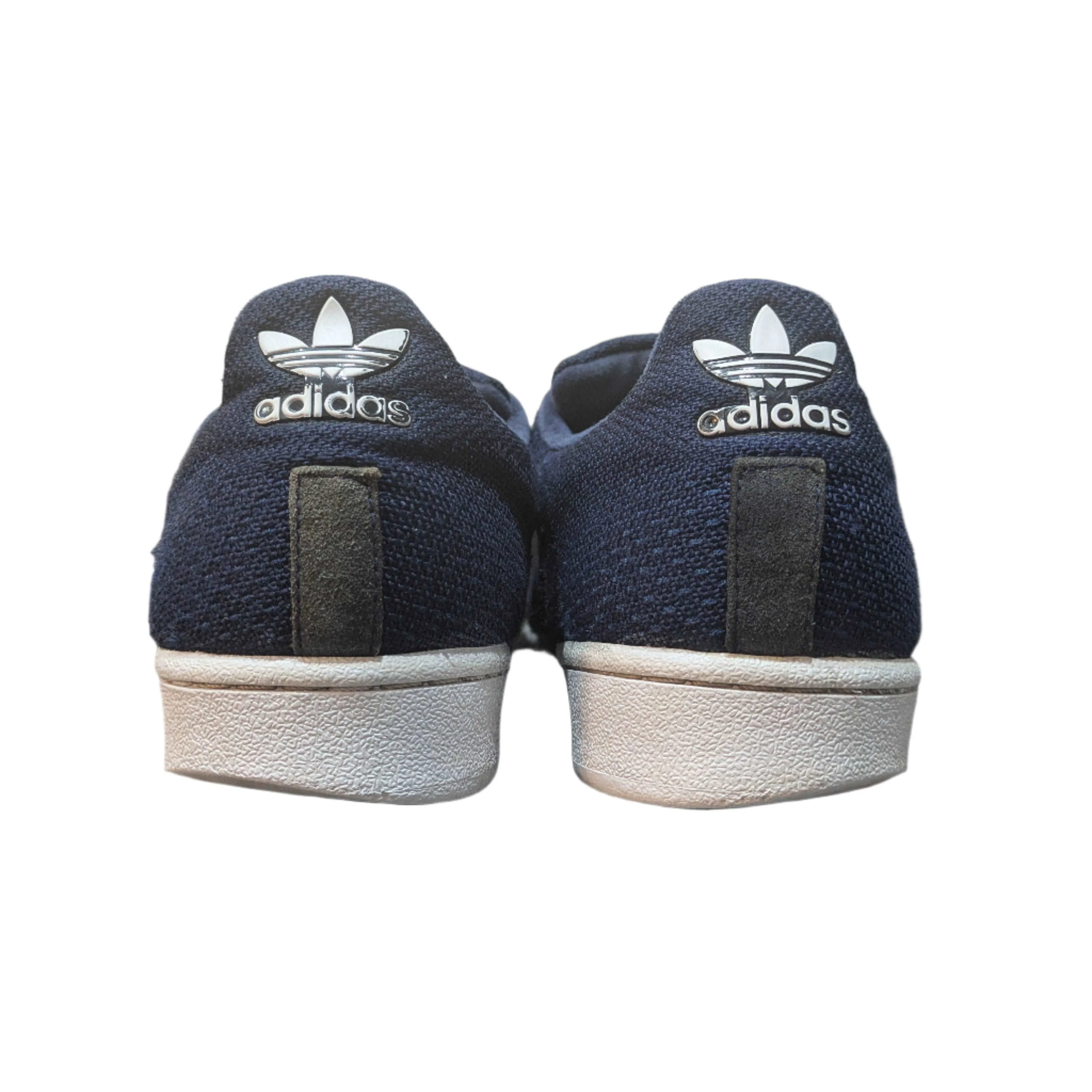 Adidas Superstar Weave Pack Sneakers - Dark Blue/White (Size UK 10 / EUR 44.5 / US 10.5)