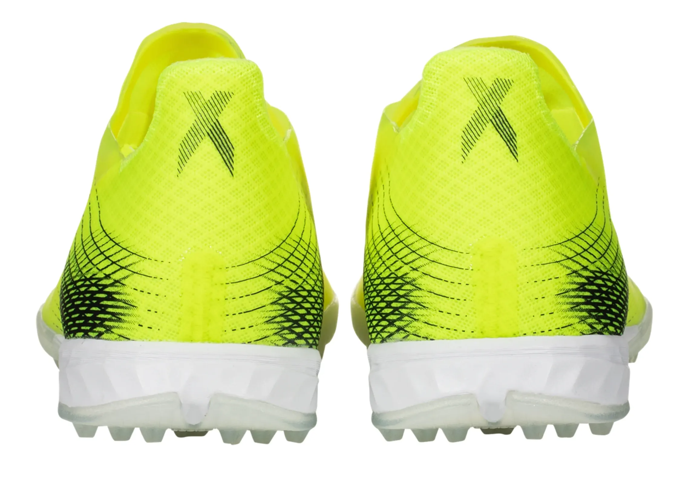 adidas X Ghosted.1 TF Artificial Turf Shoe - Solar Yellow/Core Black/Team Royal Blue