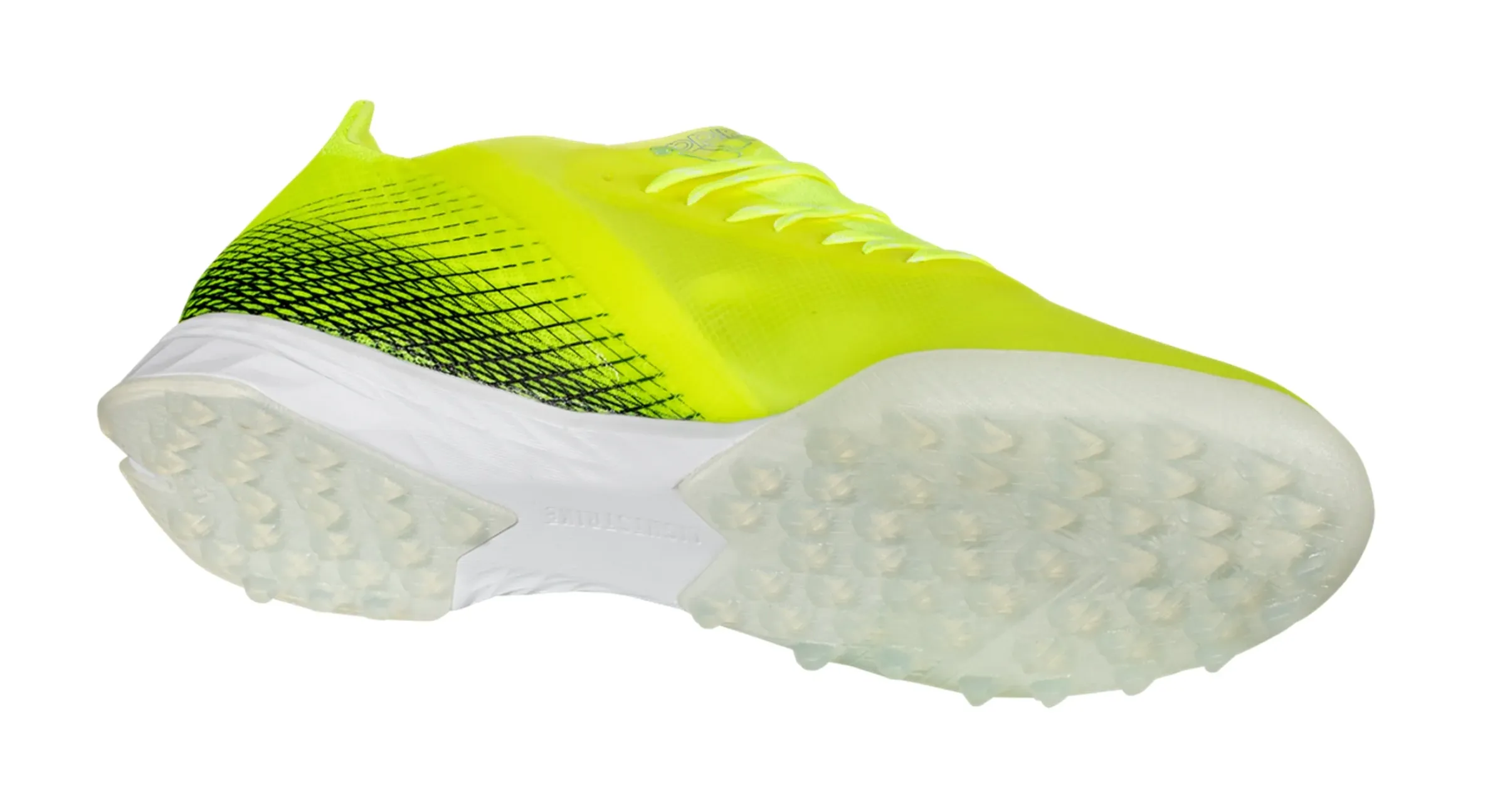 adidas X Ghosted.1 TF Artificial Turf Shoe - Solar Yellow/Core Black/Team Royal Blue