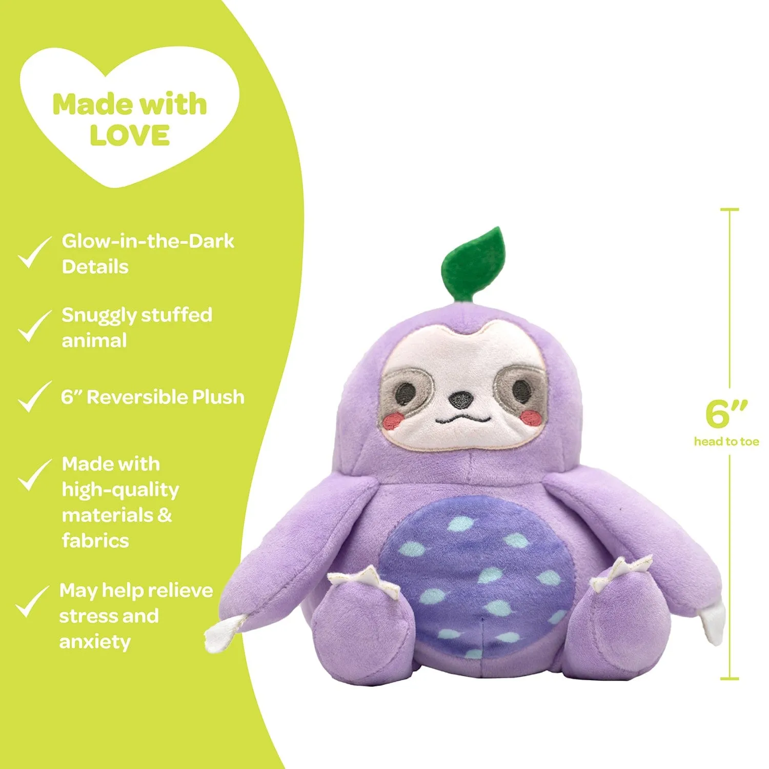 Adora Snuggle & Glow Sloth Bedtime Transition Kit - 2-piece set