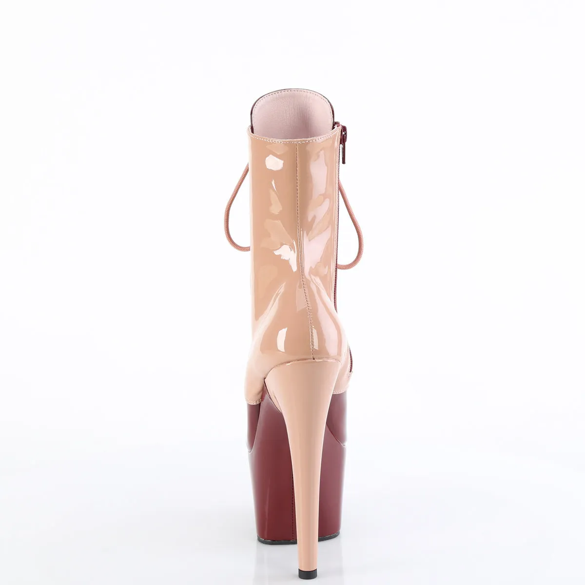ADORE-1020DC Pleaser Blush-Burgundy Sexy Platform Shoes (Pole Dancing Heels)