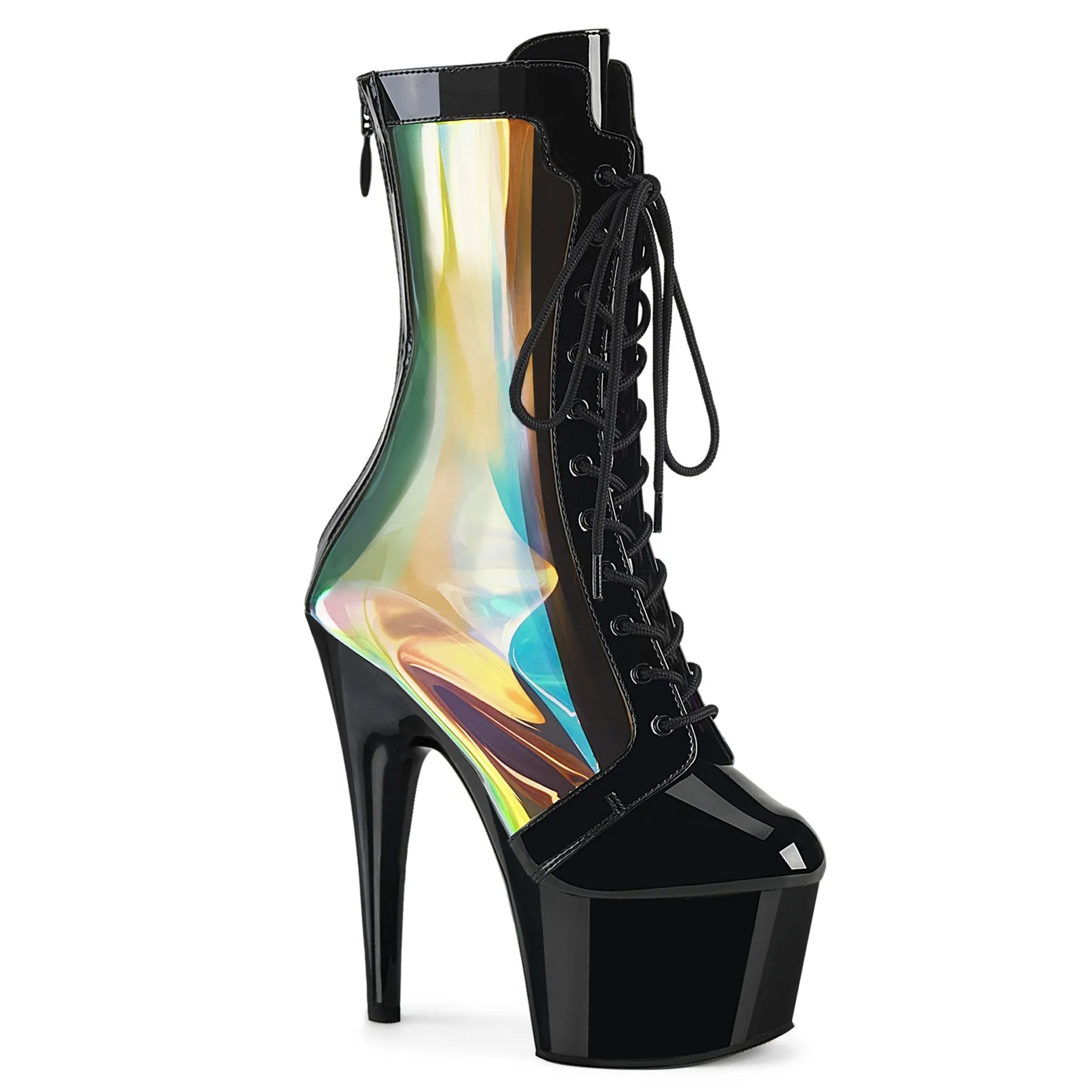 ADORE-1047 Pleaser Black Sexy Platform Shoes (Pole Dancing Heels)