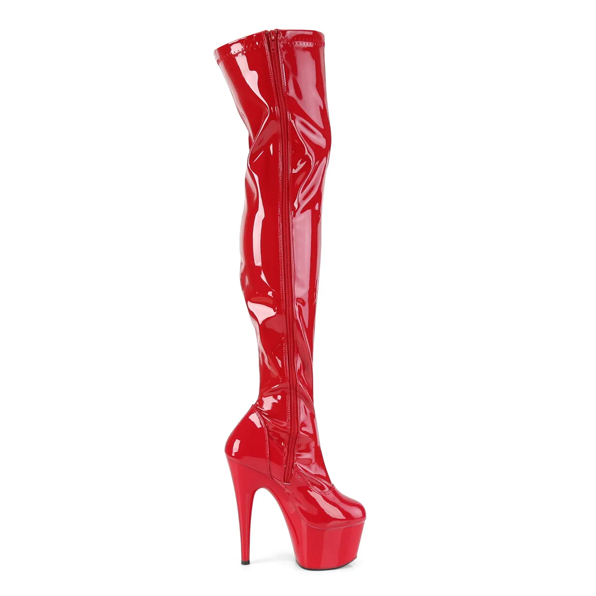 ADORE-3000 Pleaser Red Sexy Platform Shoes (Pole Dancing Heels)