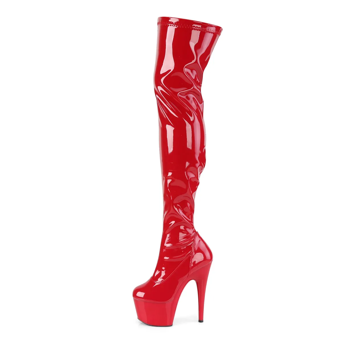 ADORE-3000 Pleaser Red Sexy Platform Shoes (Pole Dancing Heels)