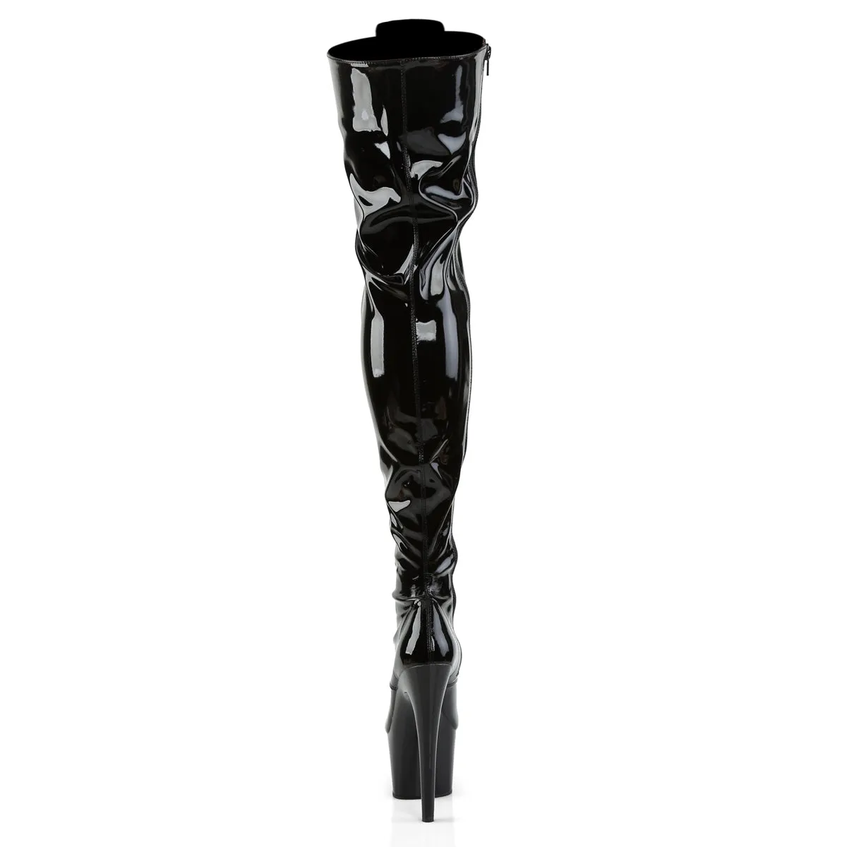 ADORE-3023 Pleaser Black Patent Sexy Platform Shoes (Pole Dancing Heels)