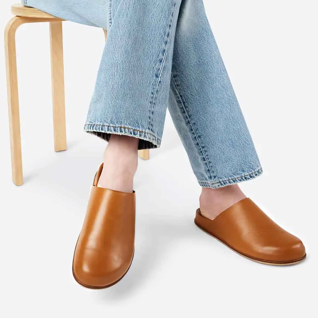 Agatha Slip On Mule - Caramel