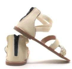 Aliko Sandals- White