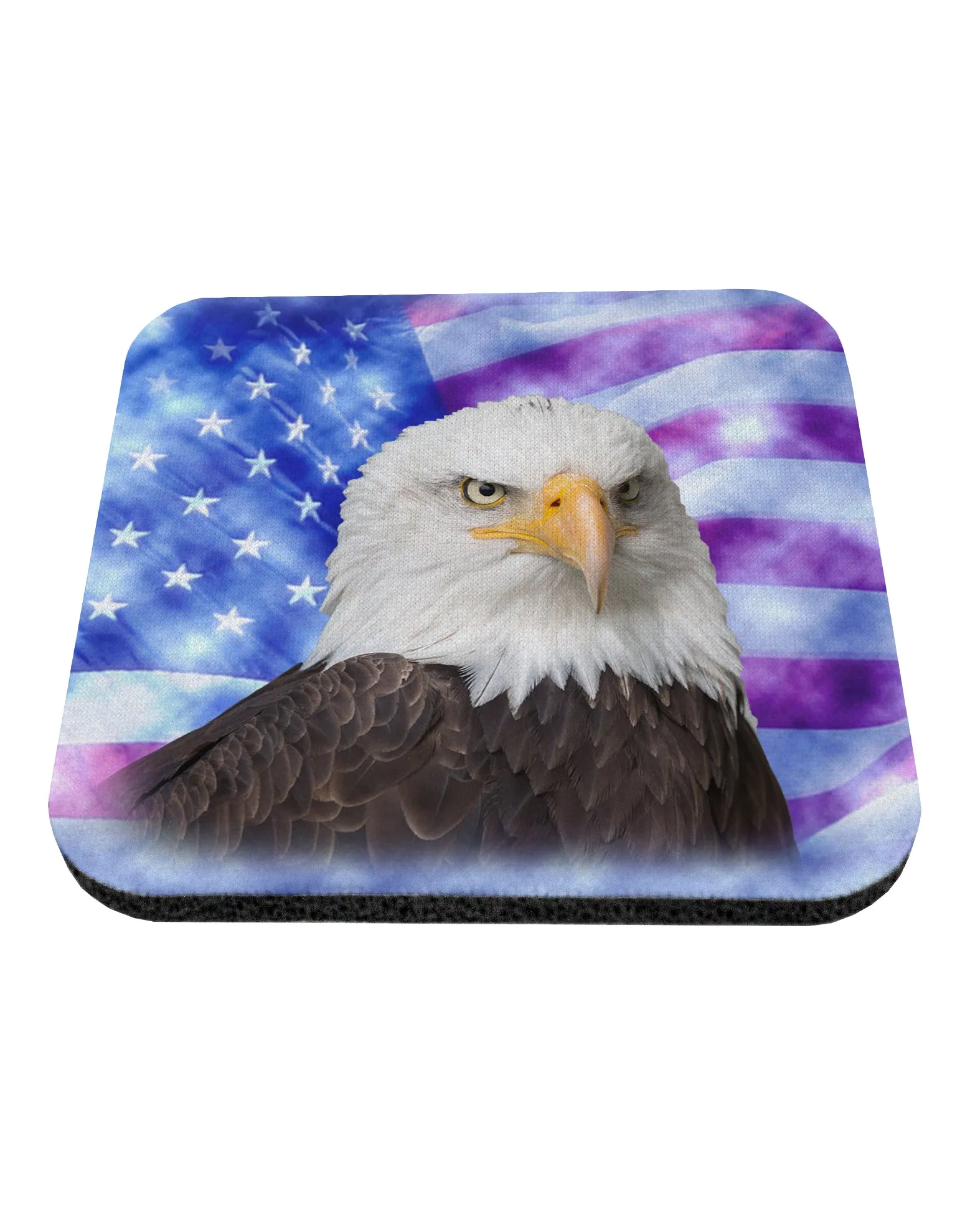 All American Eagle All Over Coaster All Over Print by TooLoud