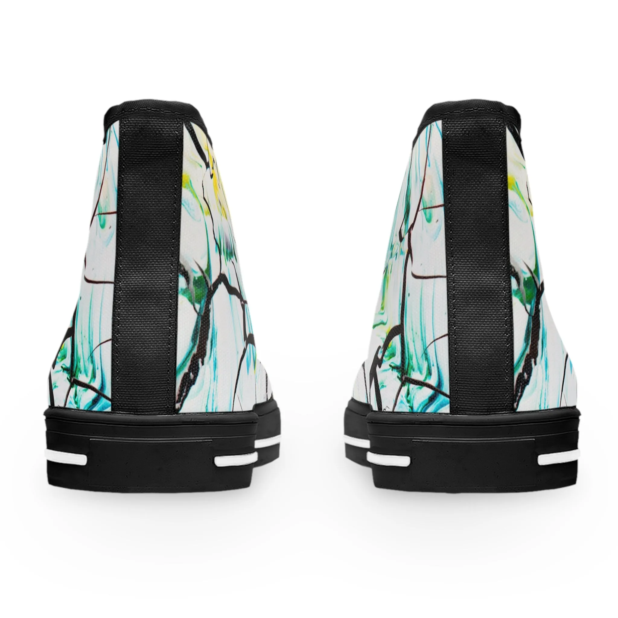 All Cracked Up - Women's High Top Sneakers