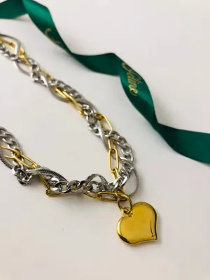 Alma Handmade Gold dipped Necklace