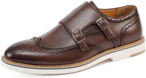 Amali Tucker - Mens Dress Shoes - Double-Monkstrap Shoes for Men - Designer Mens Shoes