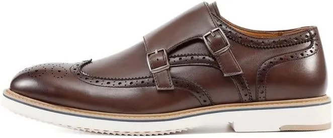 Amali Tucker - Mens Dress Shoes - Double-Monkstrap Shoes for Men - Designer Mens Shoes