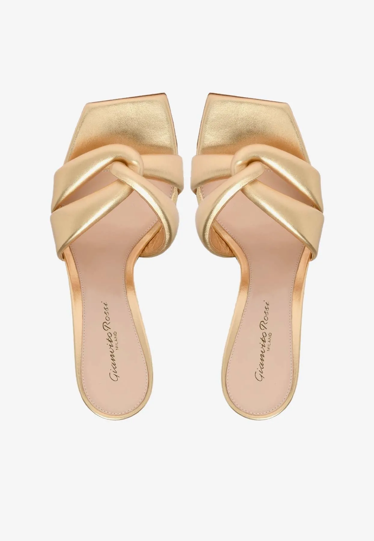 Amour 85 Nappa Leather Mules