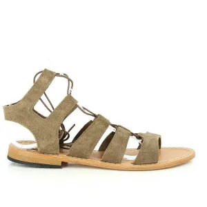 Antichi Romani 348 Taupe Gladiator Sandals