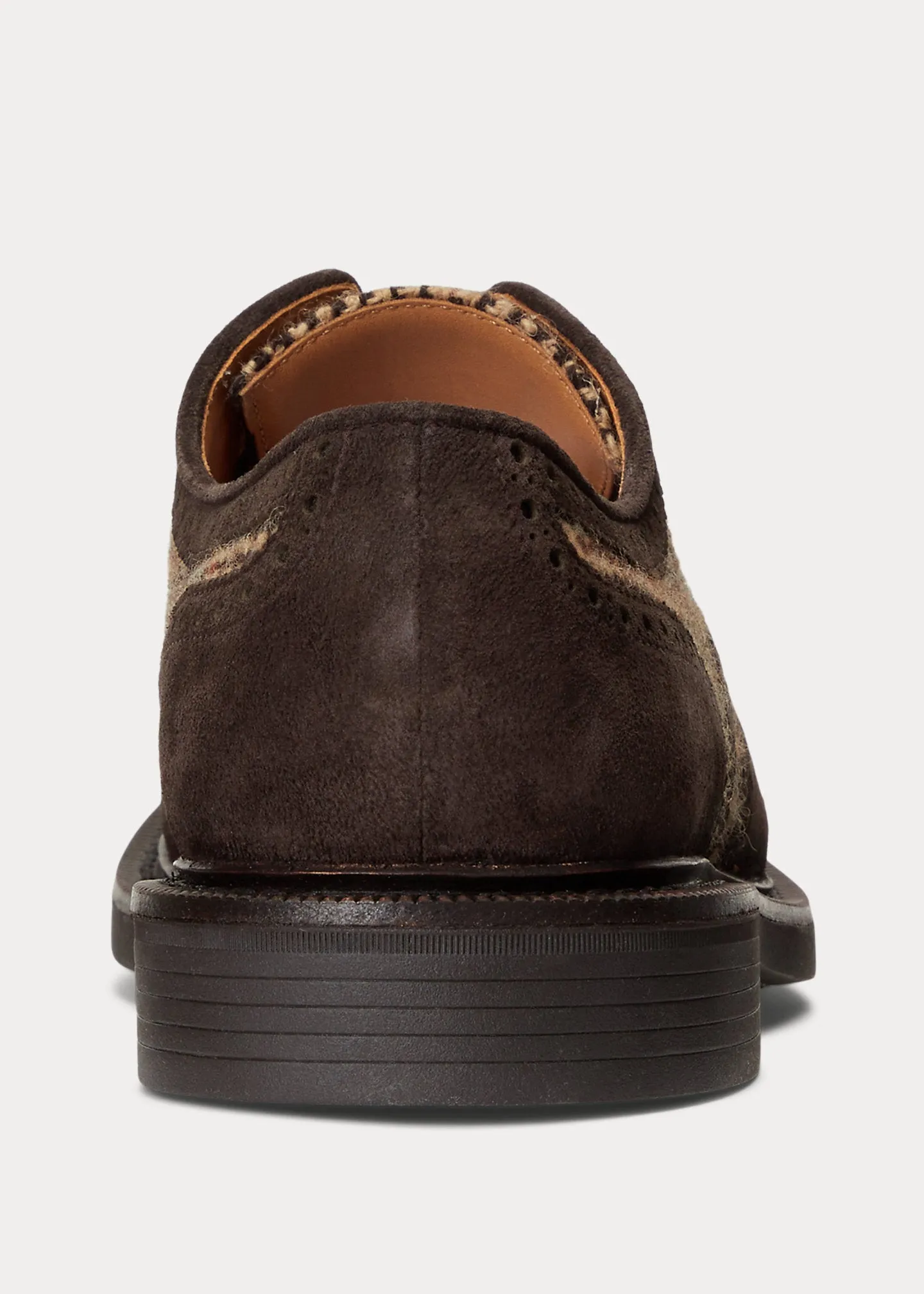 Asher Wool & Suede Wingtip Oxford