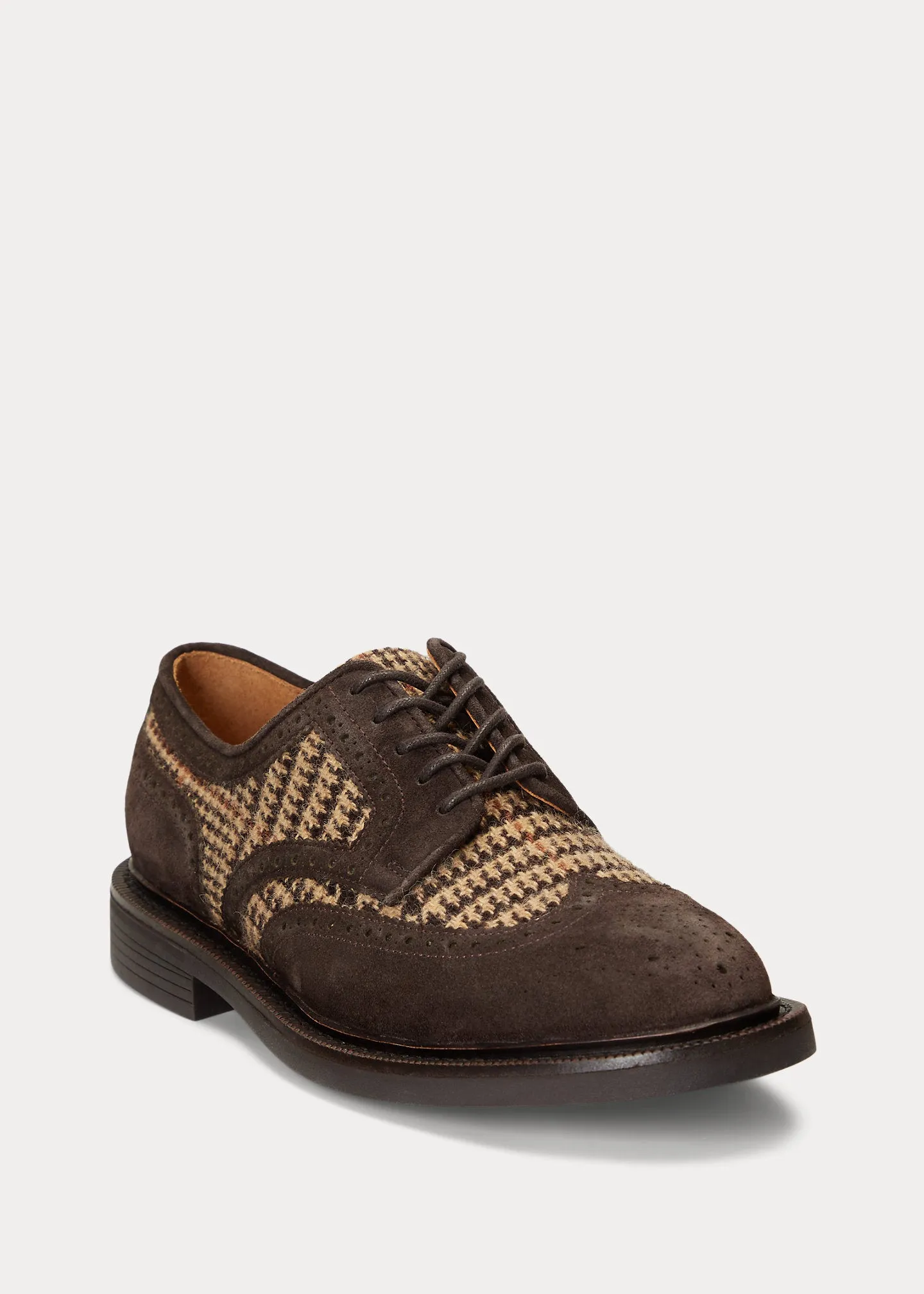 Asher Wool & Suede Wingtip Oxford
