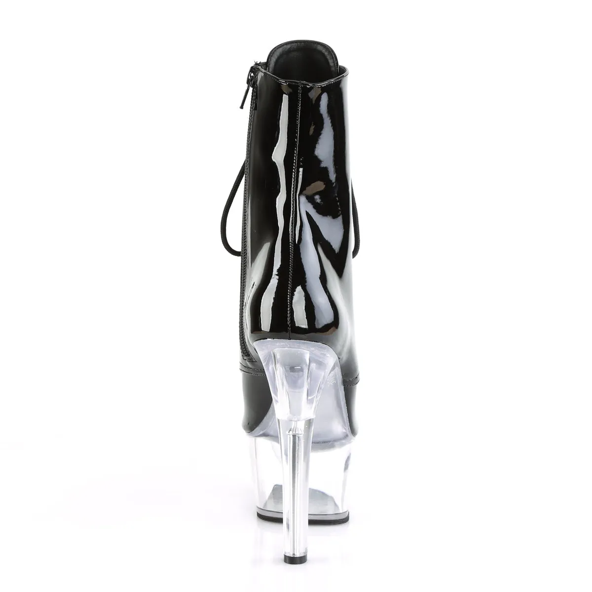 ASPIRE-1021 Pleaser Black Patent Sexy Platform Shoes (Pole Dancing Heels)