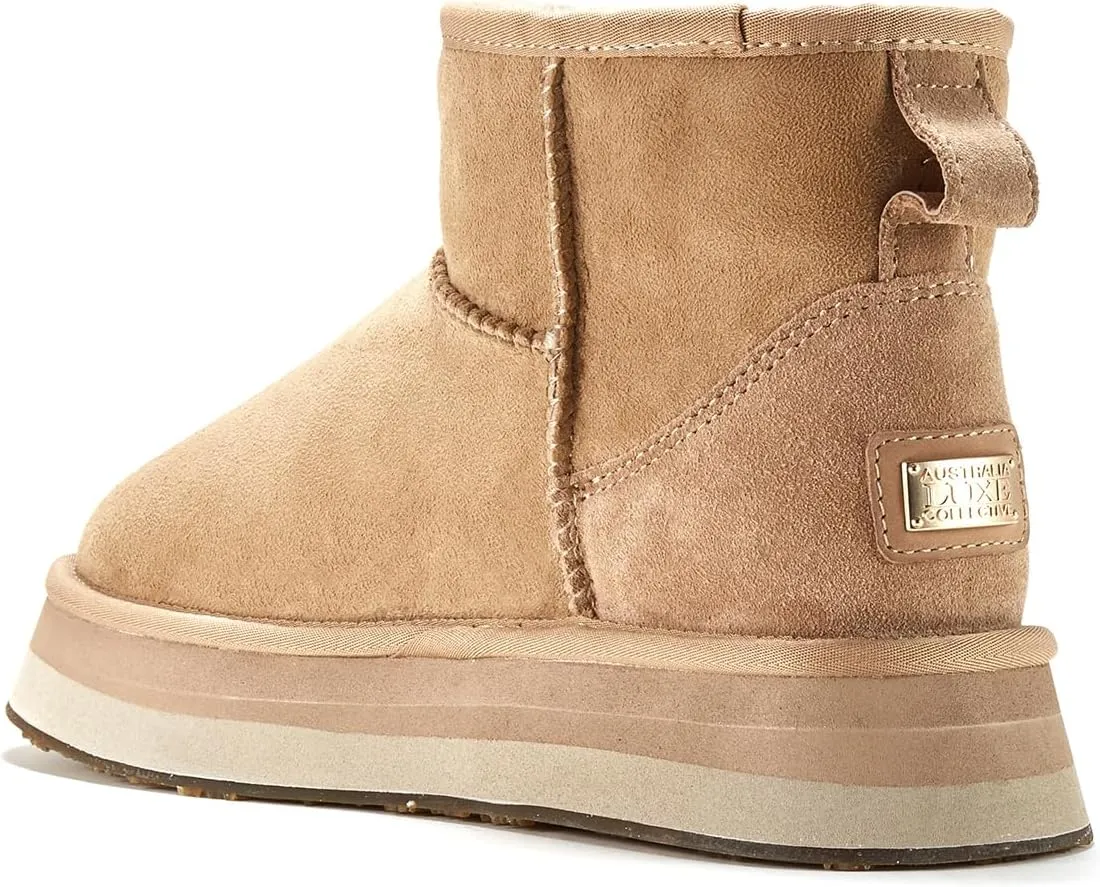 Australia Luxe Collective Women's Heritage X Platfoam Suede Boulder Fashion Boot