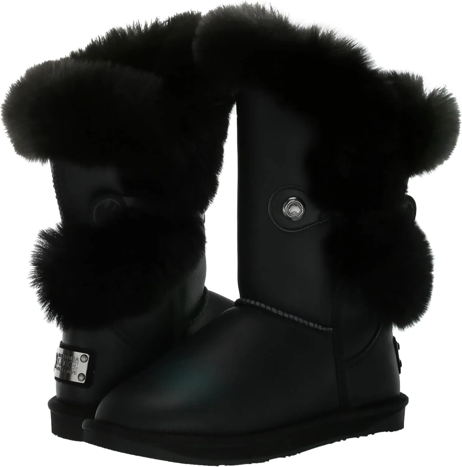 Australia Luxe Collective Women's Nordic Short Graphite Fashion Boot