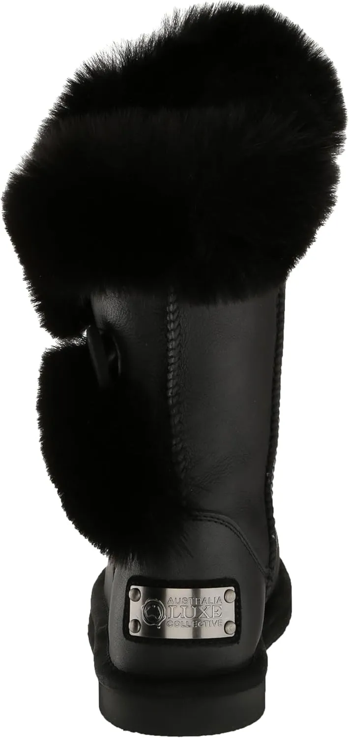 Australia Luxe Collective Women's Nordic Short Graphite Fashion Boot