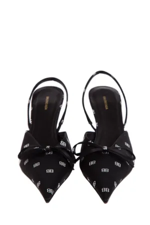 Balenciaga Black Slingback Heels SZ 36