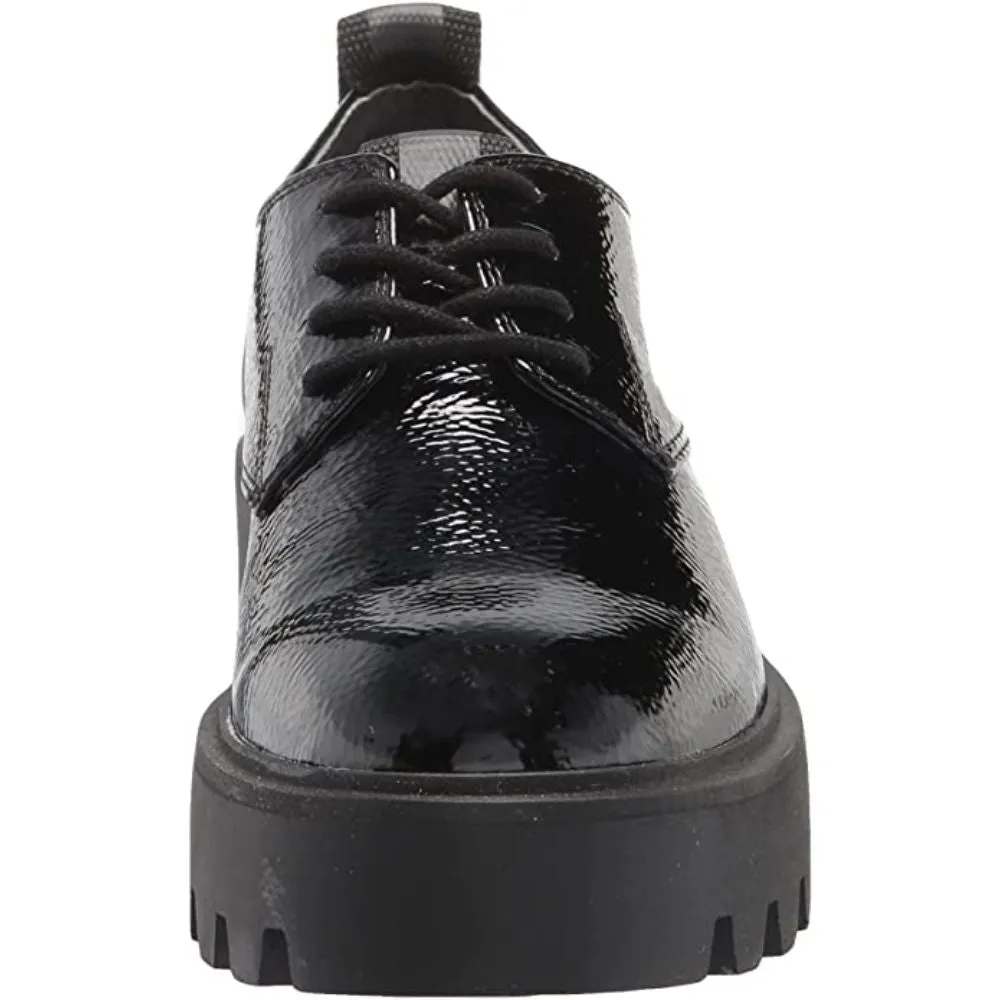 Balinlaced Black Patent Leather Franco Sarto Oxfords