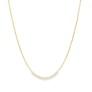Ball Chain Diamond Cut 1mm (F262)