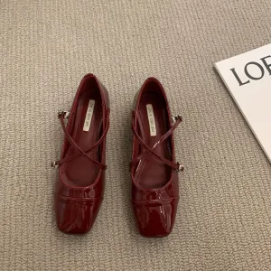 Ballerina style Flat Shoes(Pre-Book)