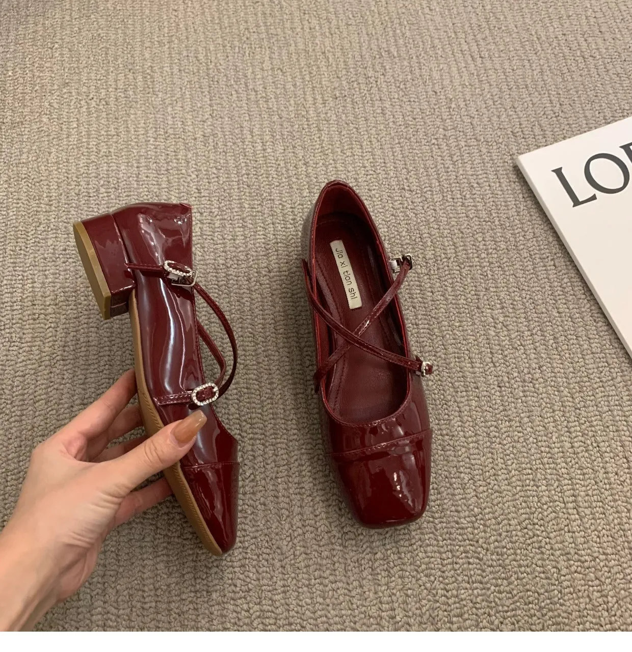 Ballerina style Flat Shoes(Pre-Book)