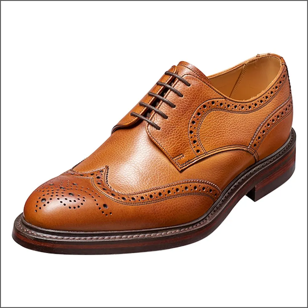 Barker Kelmarsh Cedar Grain Wingtip Derby@